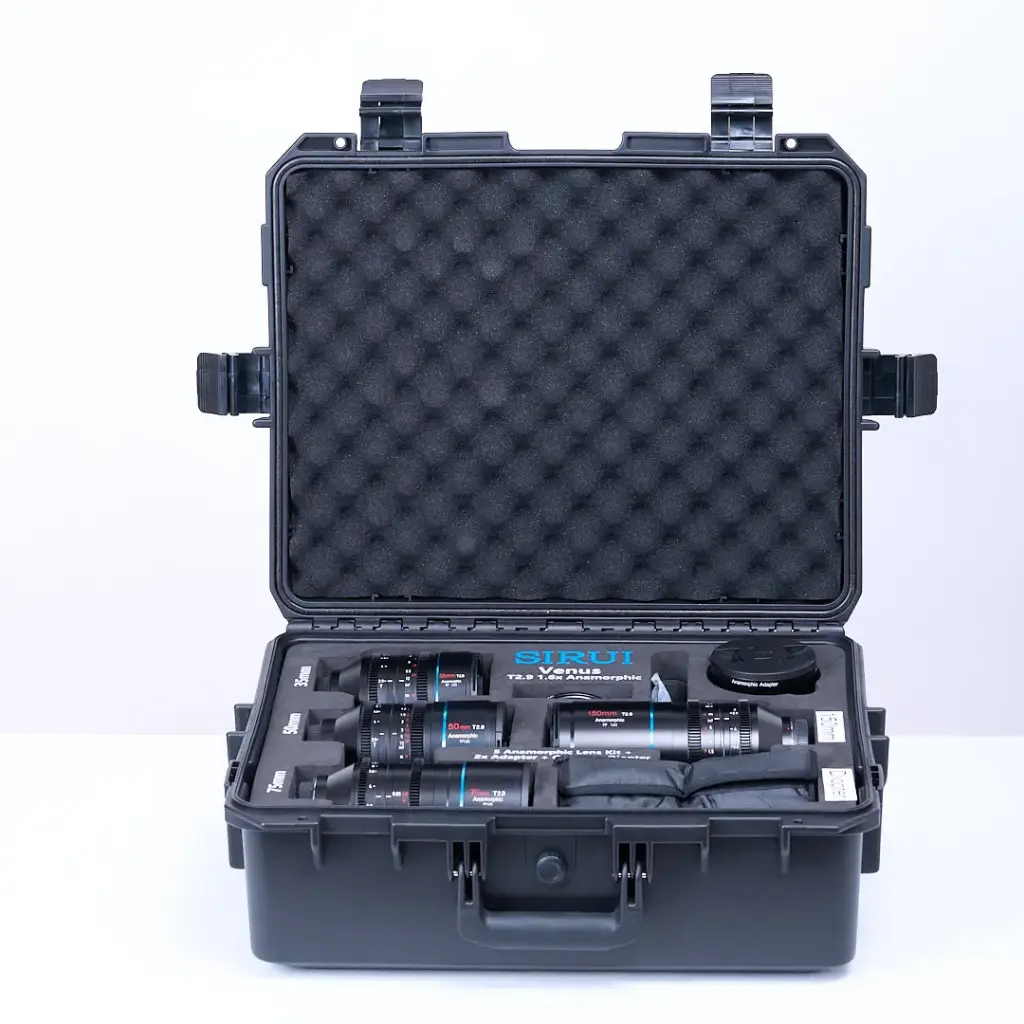 SIRUI Venus 4er-Objektiv-Set T2.9 1.6X E-Mount + 1.25X Adapter