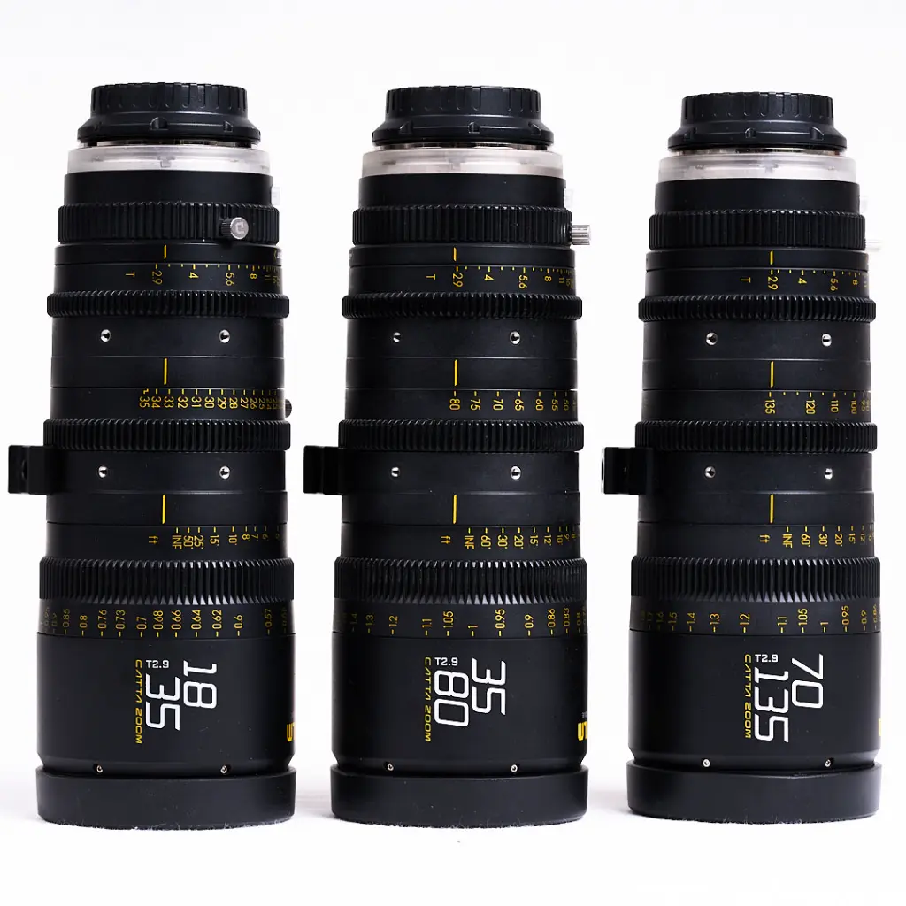 Cinezooms DZOFILM Catta Zoom 3-Lens Kit E-Mount