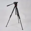 Manfrotto Videostativ 190 mit Fluidkopf